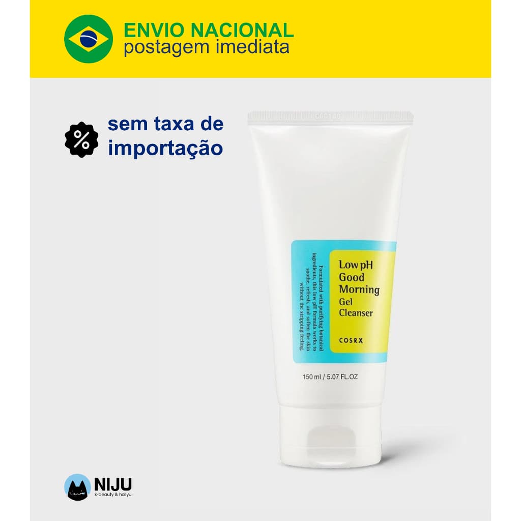 Low pH Good Morning Gel Cleanser – Gel de Limpeza Facial Baixo PH