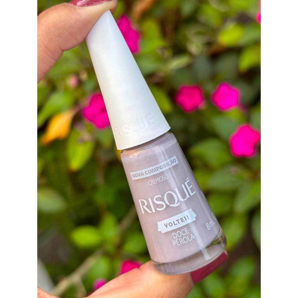 Esmalte risque acinzentado DOCE PEROLA 8ml