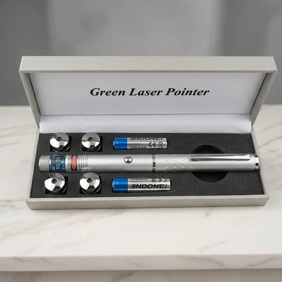 Caneta Laser Longo Alcance 5 Pontas - Luatek Laser
