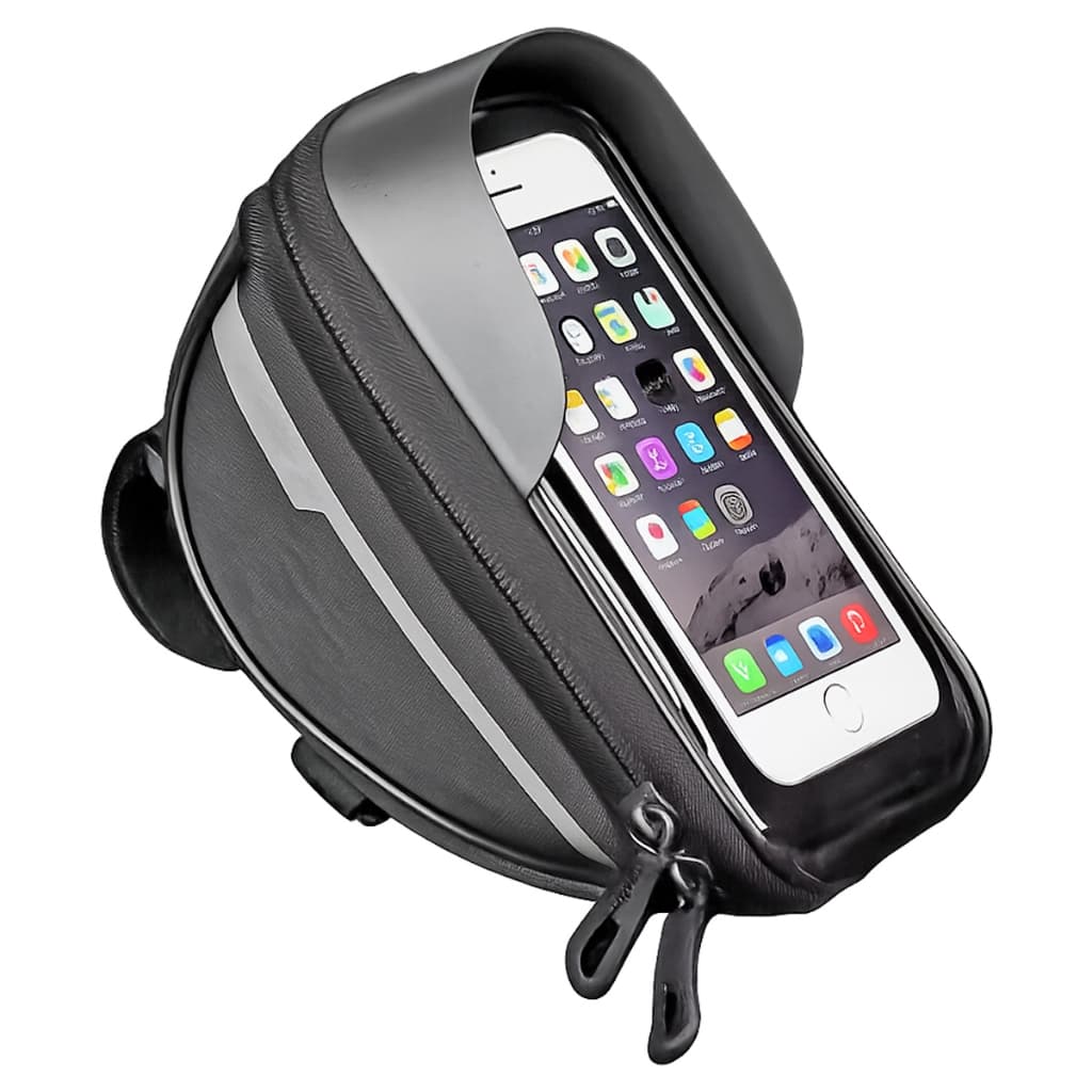 Bolsa de Guidão Bike Bicicleta Suporte de Celular 7 Polegadas Cor Aleatória