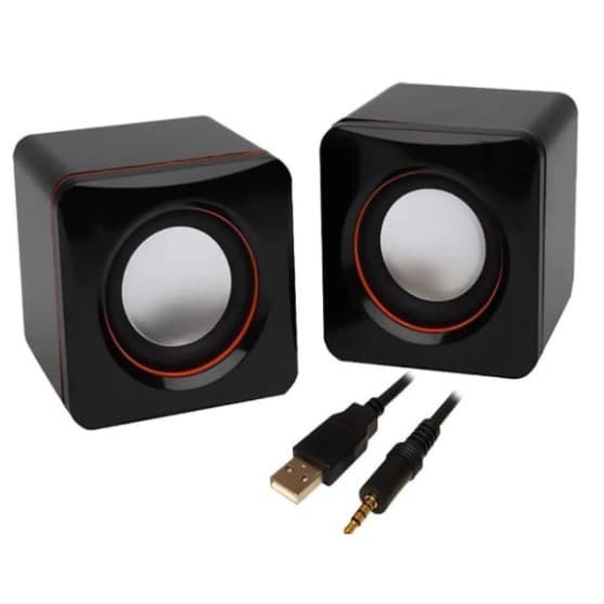 Caixinha Som Portátil 3w Usb-P2 Para PC e Notebook Celular Conveniente