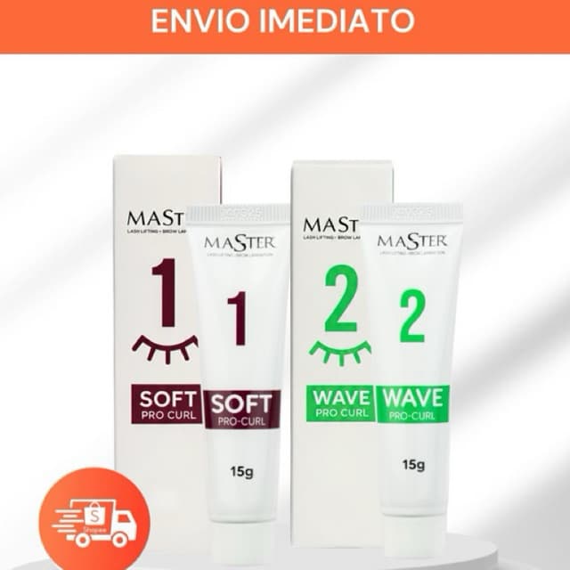 Kit Master Premium Passos 1 E 2 Brow Lamination Lash Lifting Cor Incolor embalagem