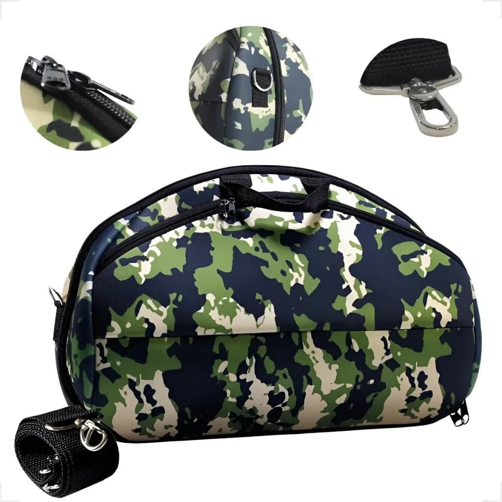Case Bolsa Capa Protetora Para Boombox 1 2 e 3 Resistente a Água Com Alça Regulável Seguro e Macio (Camuflado)