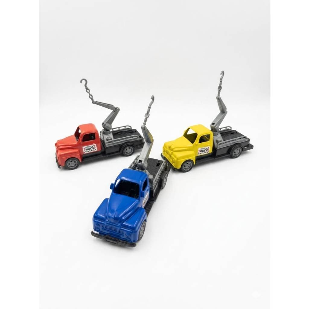 Caminhão Tow Truck Brinquedo Guindaste Articulado Retrô / Caminhão Guincho - 571 - ORANGE TOYS