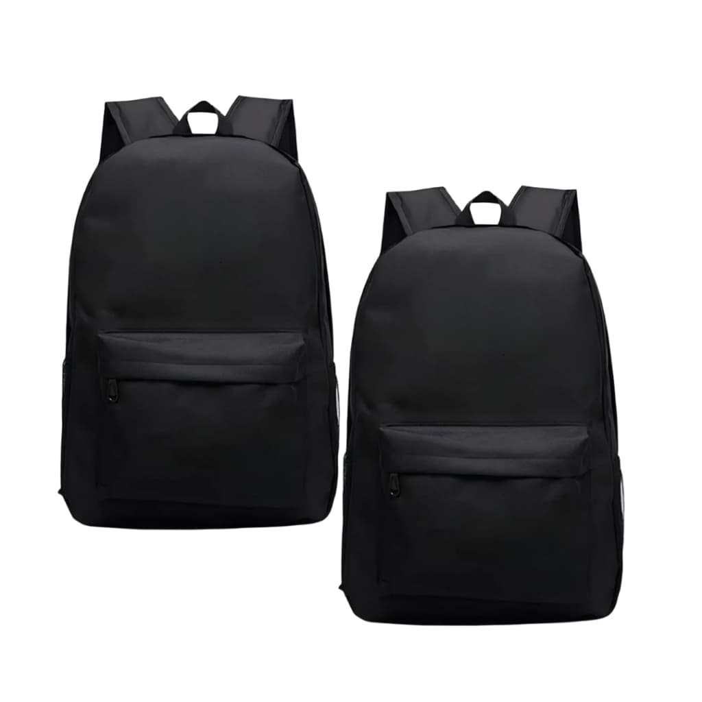 Kit 2 Mochilas Unissex Escolar Trabalho Faculdade Promoção