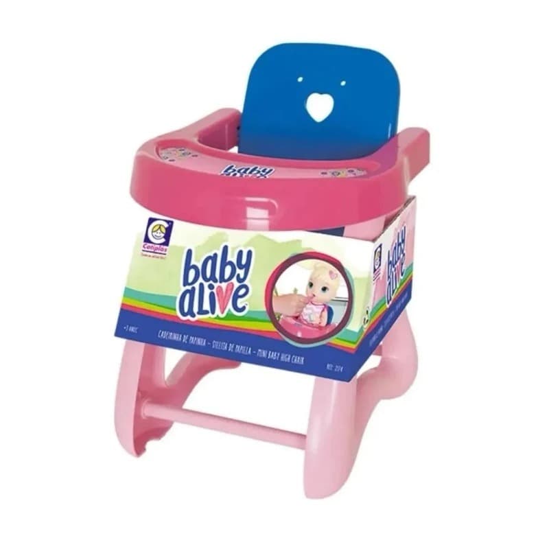 Cadeirinha Baby Alive Infantil – Diversão de Verdade para Cuidar da Sua Boneca! 💖 +3 Anos