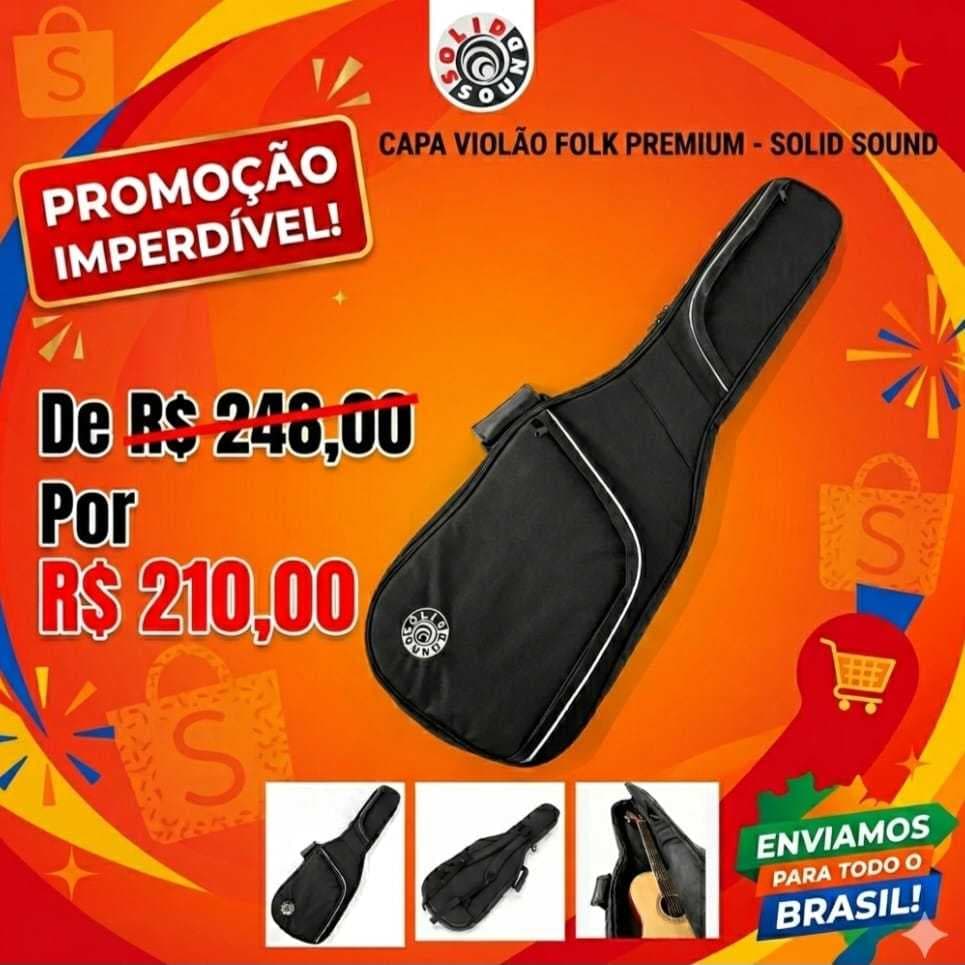 CAPA VIOLÃO FOLK SOLID SOUND - ORIENT