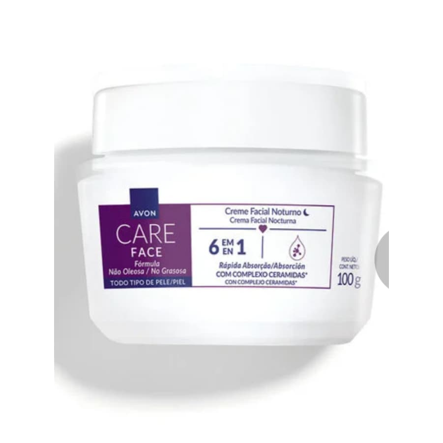 Avon Care Creme Facial Noturno 6 Em 1