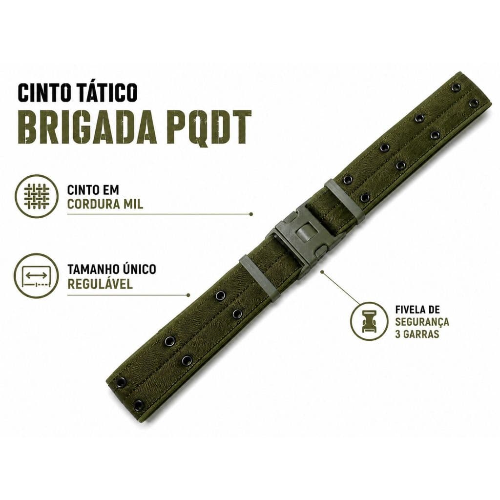 Cinto Tático Brigada PQDT