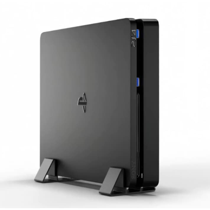 Suporte Vertical para Playstation 4 Slim e Fat - Base Apoio Pezinhos PS4 Slim