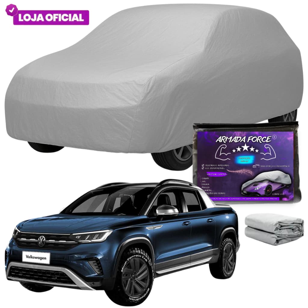 Capa Cobrir Volkswagen Tarok ARMADA FORCE Sem Forro Impermeável100% Protege  Sol Chuva Poeira AntiUV
