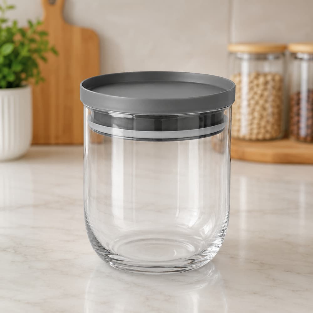 Pote Vert Basic Nadir Vidro Tampa 540ml Mantimentos