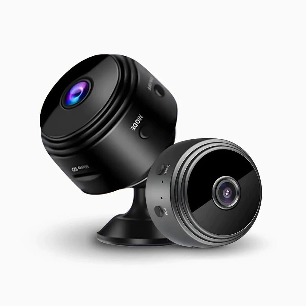 Mini Câmera Espiã Full HD 1080p WiFi Visão Noturna Segurança Oculta Sem Fio Pequena Discreta