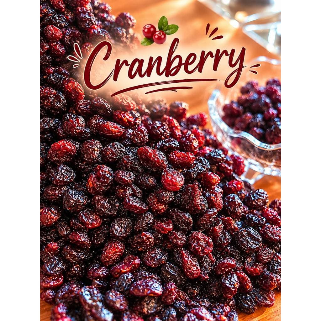 CRANBERRY/Cranberry Desidratado rico em fibras antioxidante, saúde urinário sem gordura 250, 500 e 1 KG.