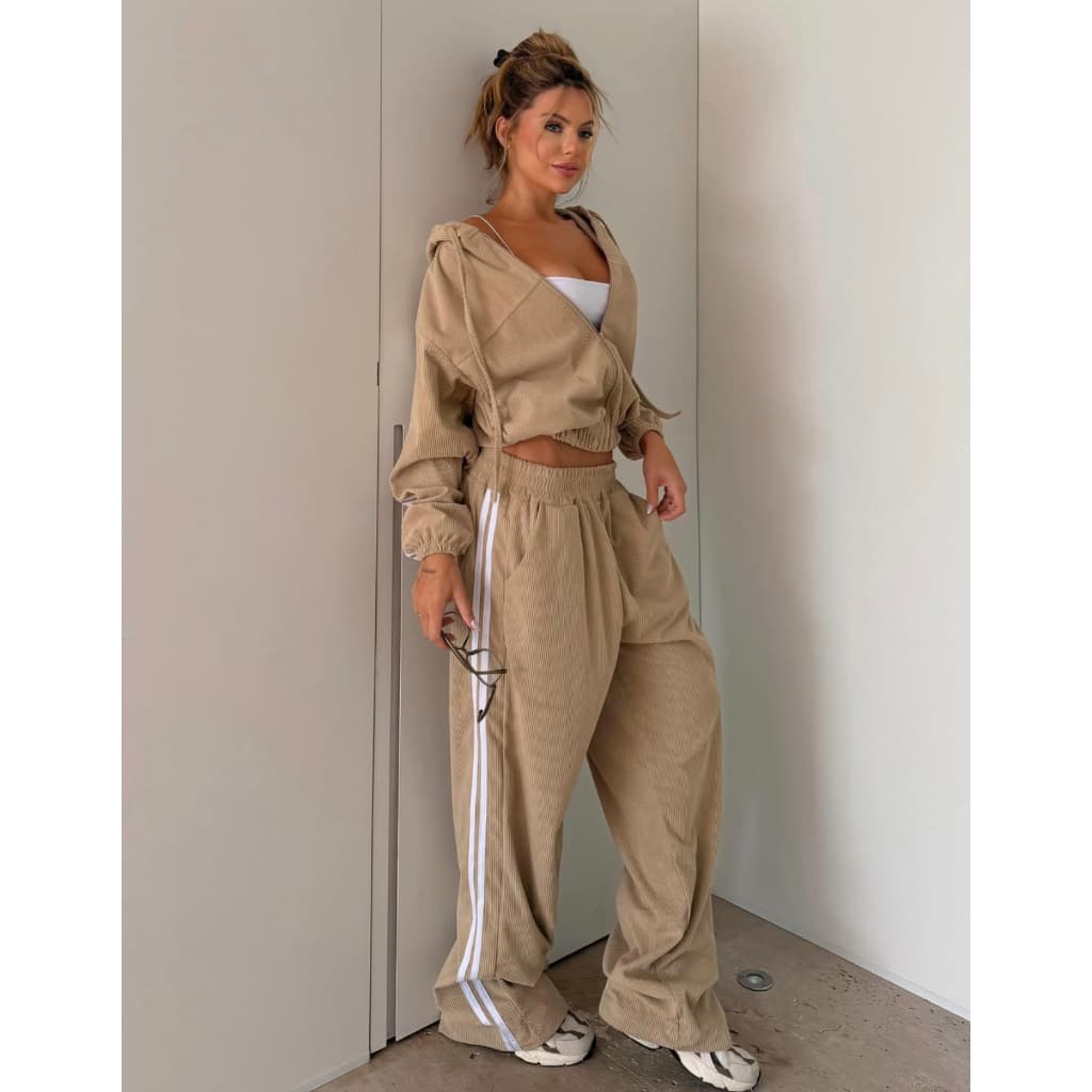 Conjunto De Calça Pantalona Listra