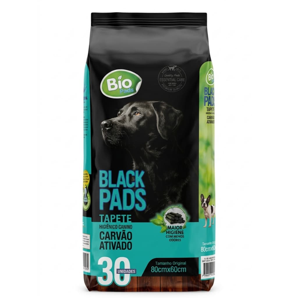 Tapete higiênico black pads