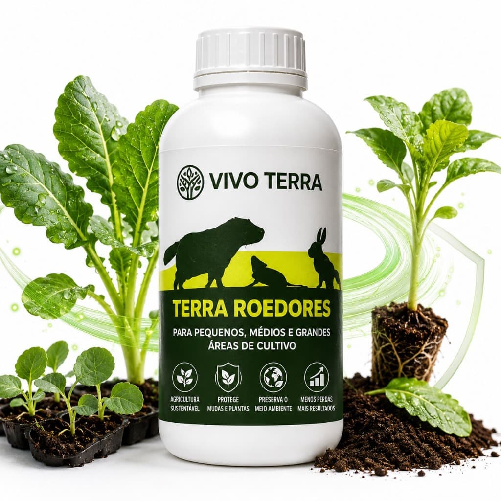 Repelente Capivara Espanta Pragas Roedores Amargador De Roça Protetor Lavouras Milho Arroz Soja