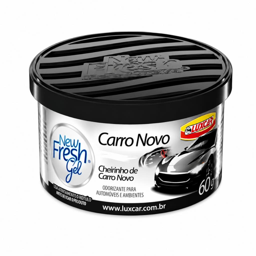 Aromatizante Cheirinho Nytro Carro Gel 60g Luxcar Fragrância Duradoura Cheio Lava Rapido