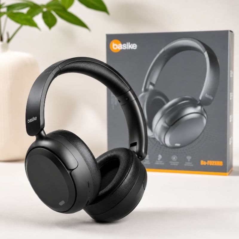 Fone De Ouvido Bluetooth ANC Cancelamento de Ruído Basike BA-FON196