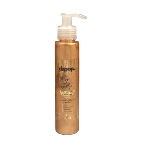 Geleia Iluminadora  Corporal  Pop Jelly - Dapop