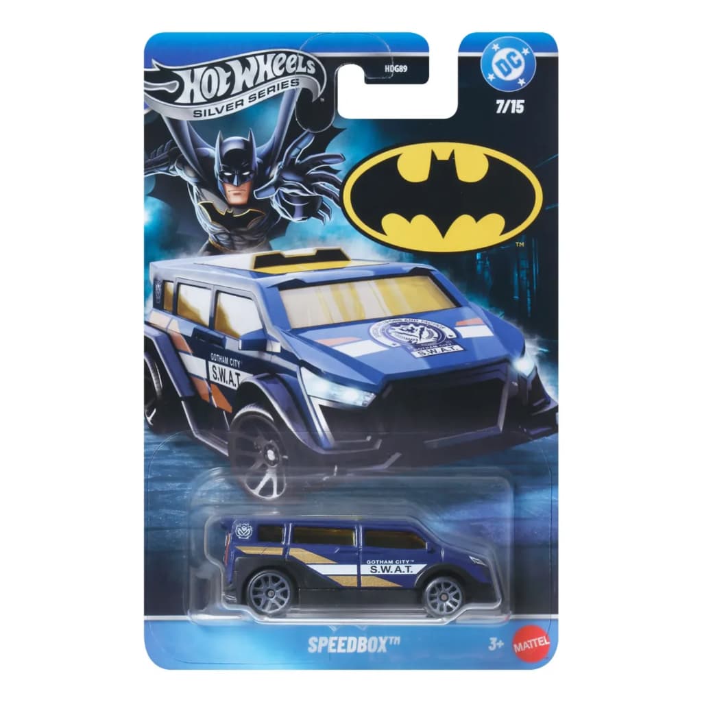 Carrinho Hot Wheels Colecionável Batman Speedbox - Mattel