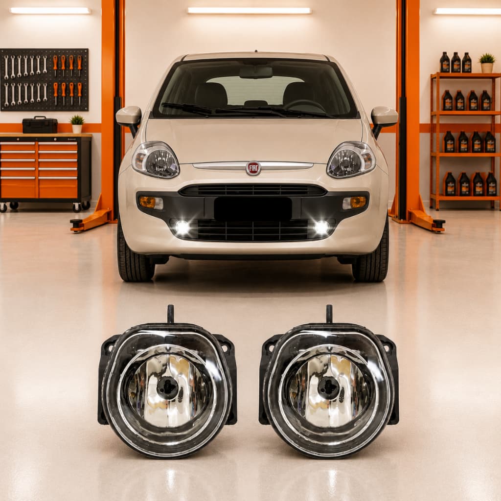 Farol De Milha Neblina Fiat Punto 2011 2012 2013 2014 2015 2016