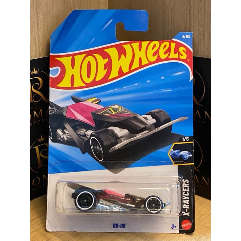 Hot Wheels RD-06 X-Raycers 1/5 Mainline - Miniatura Colecionável Lacrada