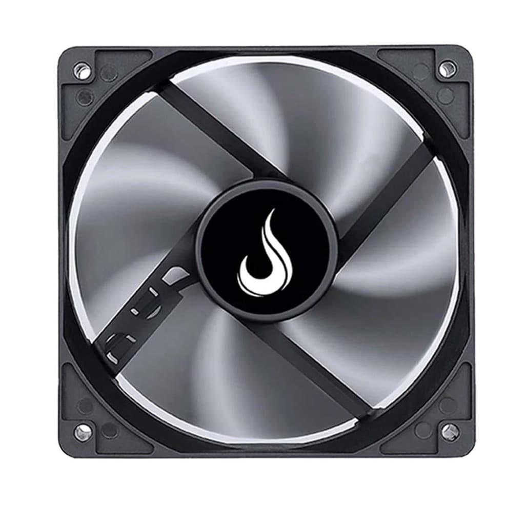 Cooler Fan 120mm 12cm Gabinete Pc Gamer Ventoinha Cor Preto Sem Led