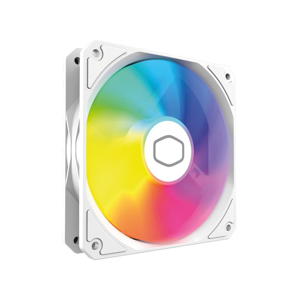 Fan Cooler Master Masterfan MF120 Lite ARGB Branco 120mm