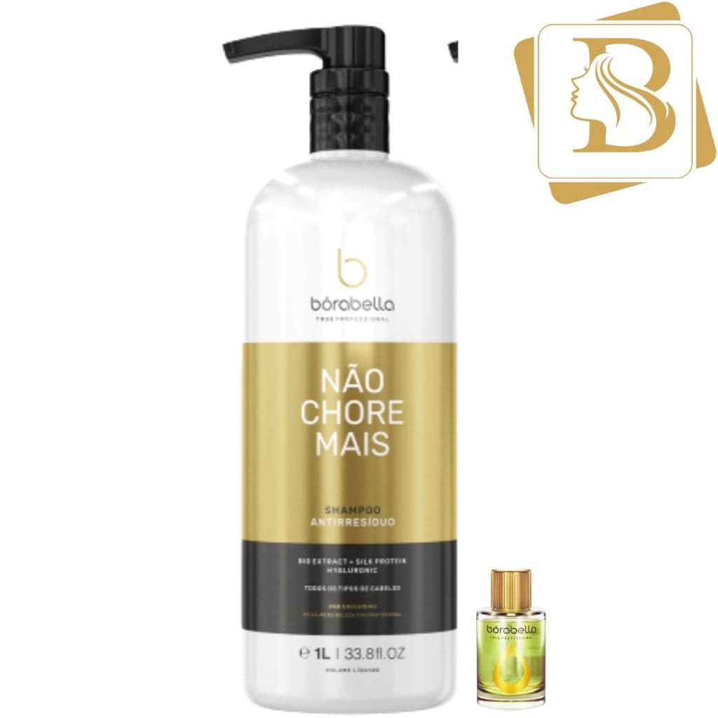 Shampoo Profissional Limpeza Profunda 1l Borabella
