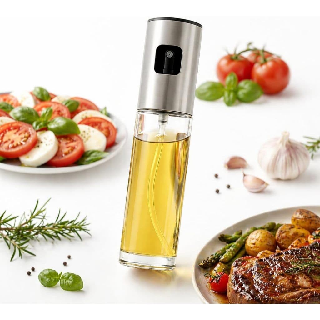 Spray Borrifador para Azeite Óleo Vinagre Pulverizador Cozinha Premium