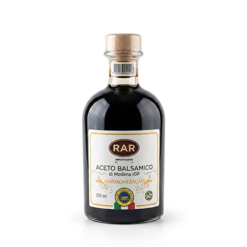 Aceto Balsâmico RAR Harmonização carne 250ml Importado da Itália