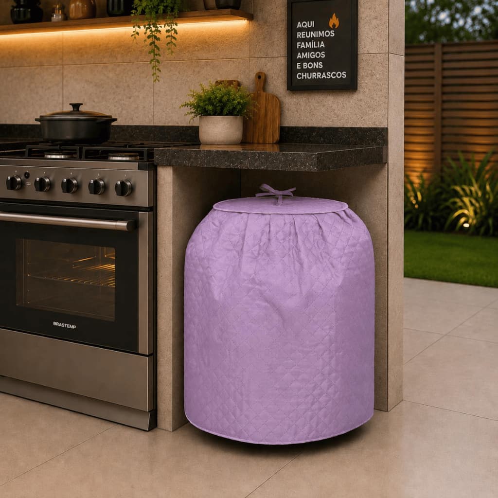 Capa para Botijão de Gás 13 Kg Matelada de Amarrar