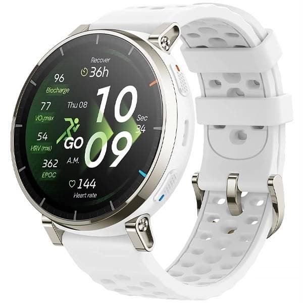 Relógio Amazfit Active 3 Premium Smartwatch GPS AMOLED 170 Esportes Bateria Longa