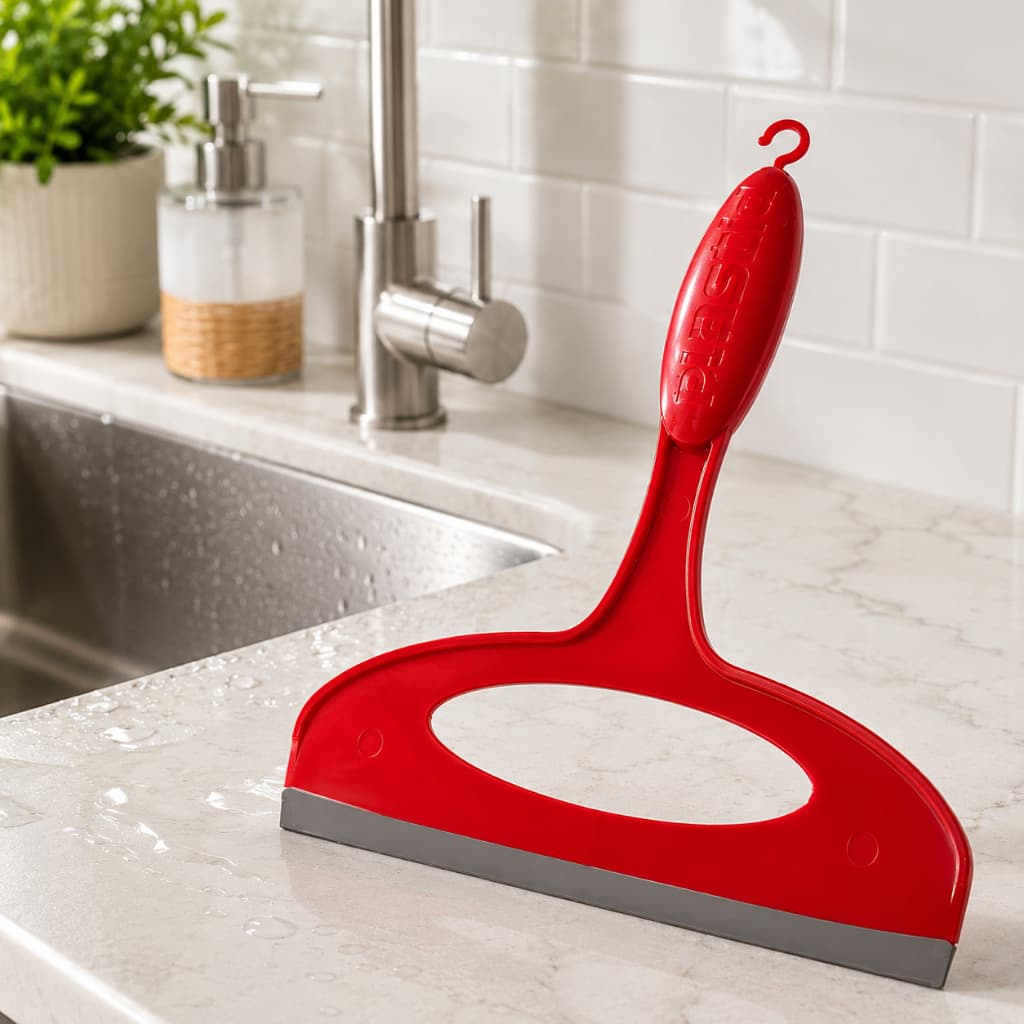Rodinho de Pia 23,5 cm | Plasútil | Vermelho