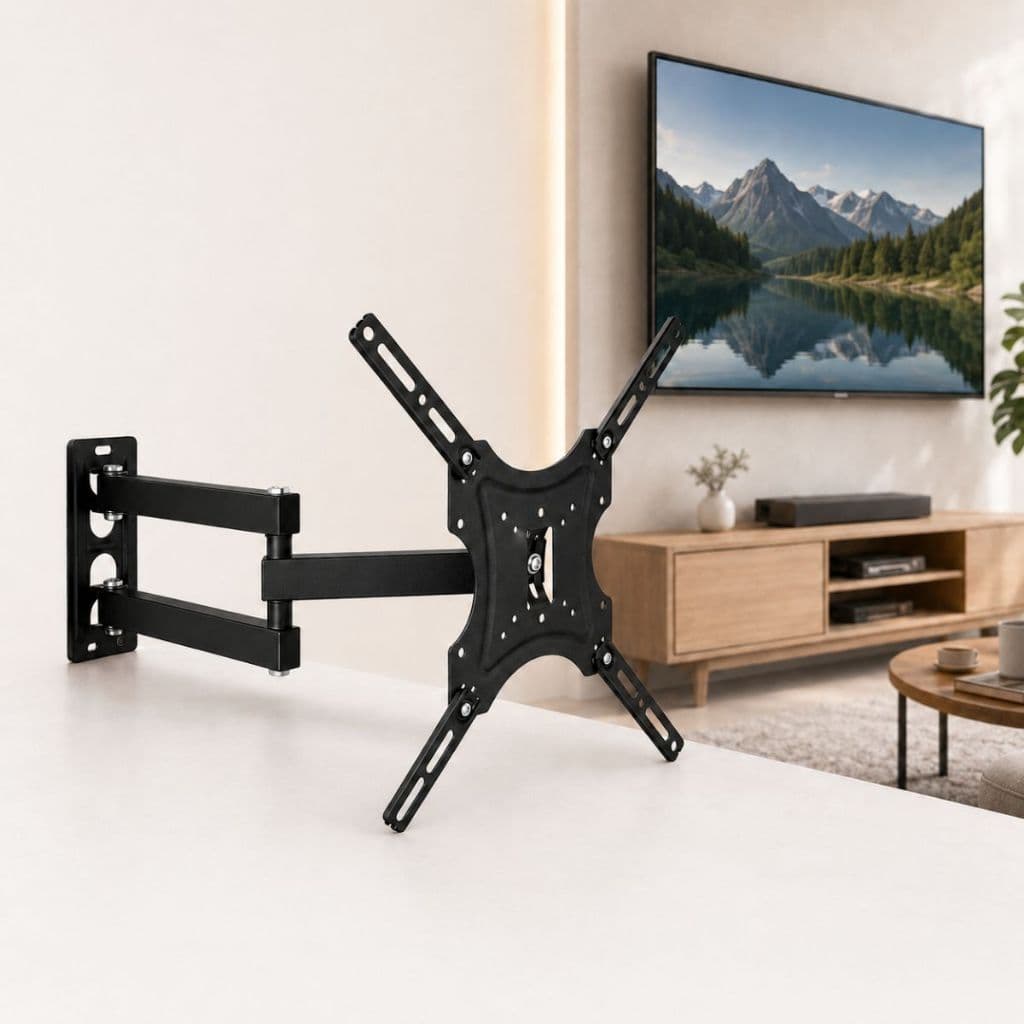 Suporte Articulado de Parede para TV e Monitor  32” a 55”