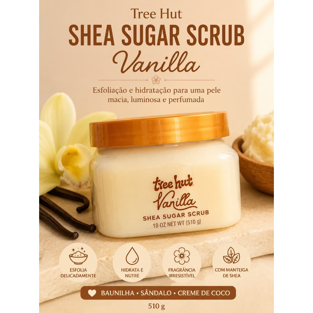 Body Scrub Vanilla - Tree Hut