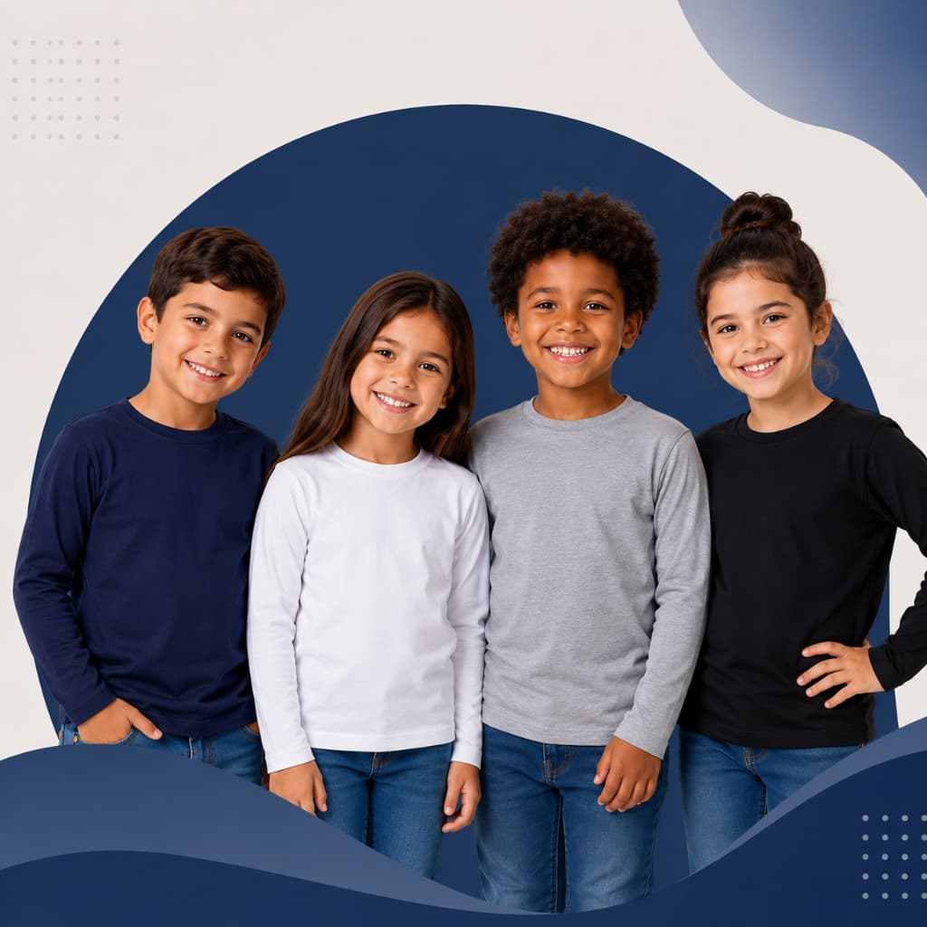 Kit 4 Blusas Térmicas Infantil Peluciada Flanelada Unissex Manga Longa Inverno 1 ao 14