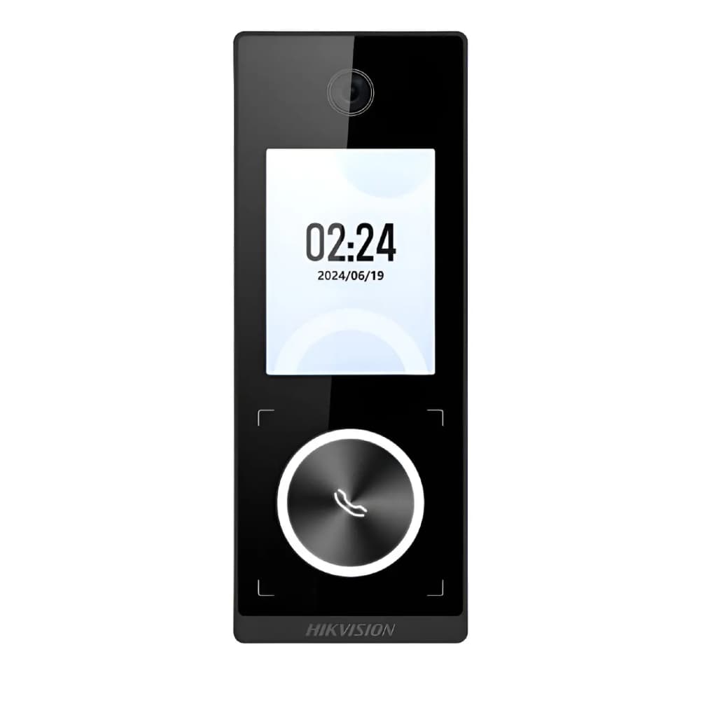 Terminal de Acesso Facial Hikvision DS-K1T323MBFWX-E1(O-STD) 2.4" 2MP - Preto