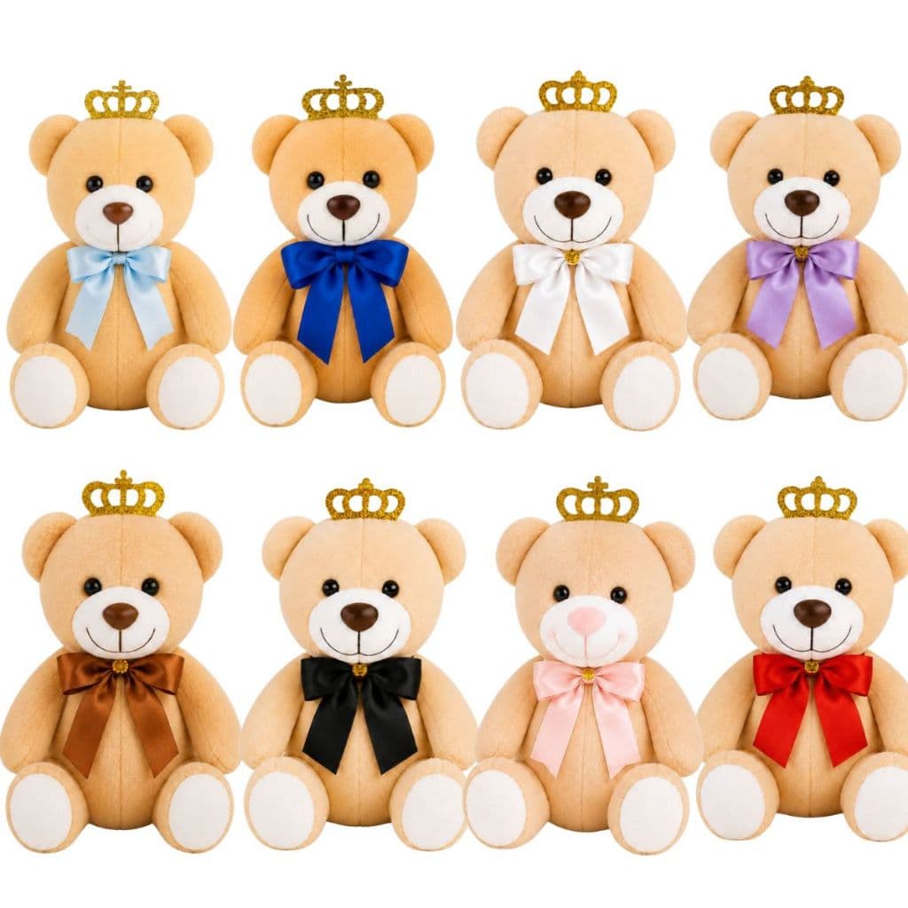 Urso de Pelúcia Articulado Avulso Para Nicho Decoração Bebê Presente