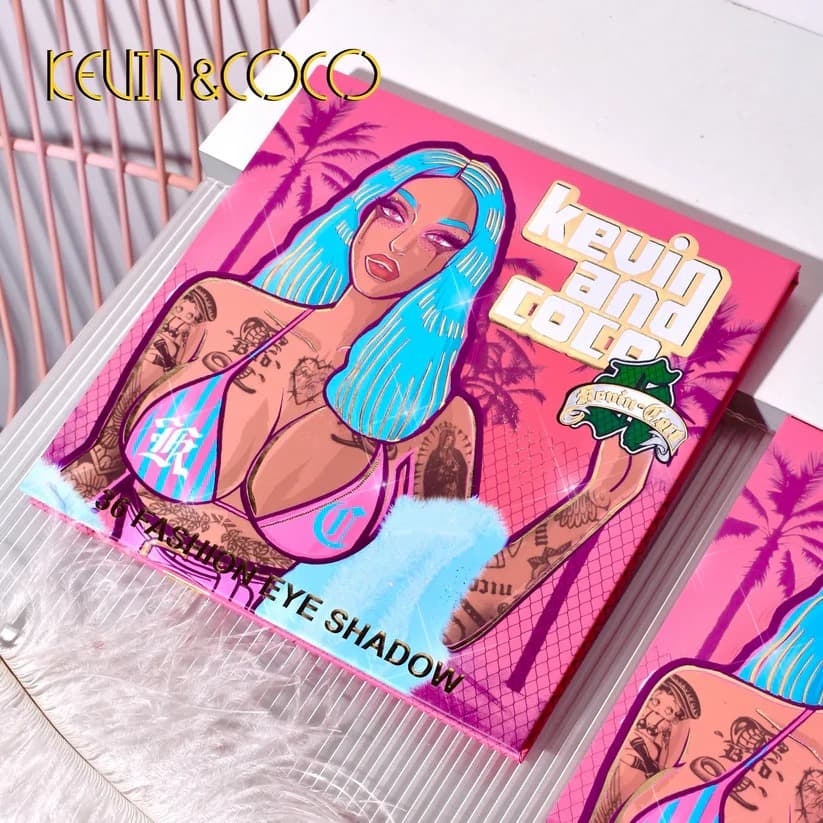 Paleta De Sombras Kevin And Coco 36 Fashion Eye Shadow gta