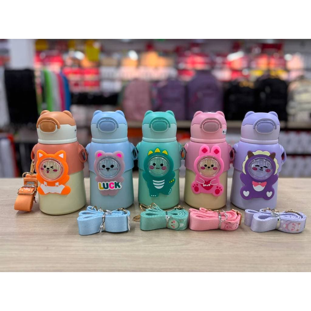 Garrafa térmica infantil 520ml com alça para Criança BP-11330