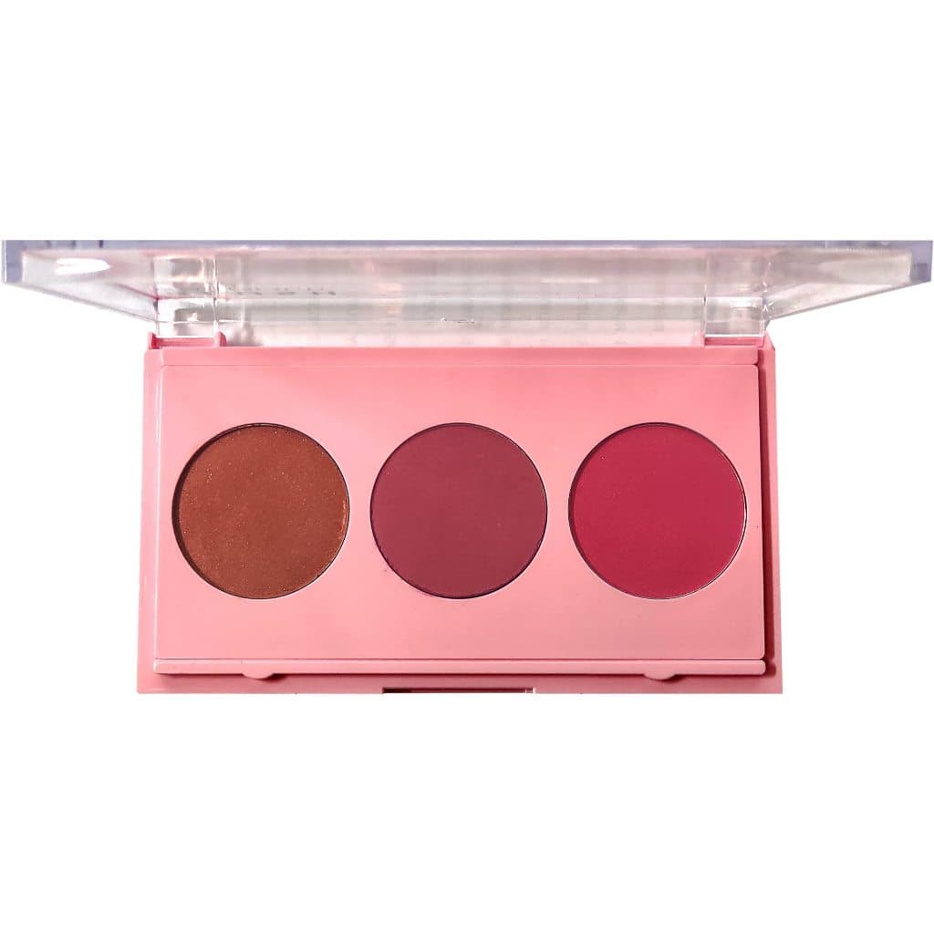 Trio De Blush Phallebeauty Alta Pigmentação Brilho Sutil