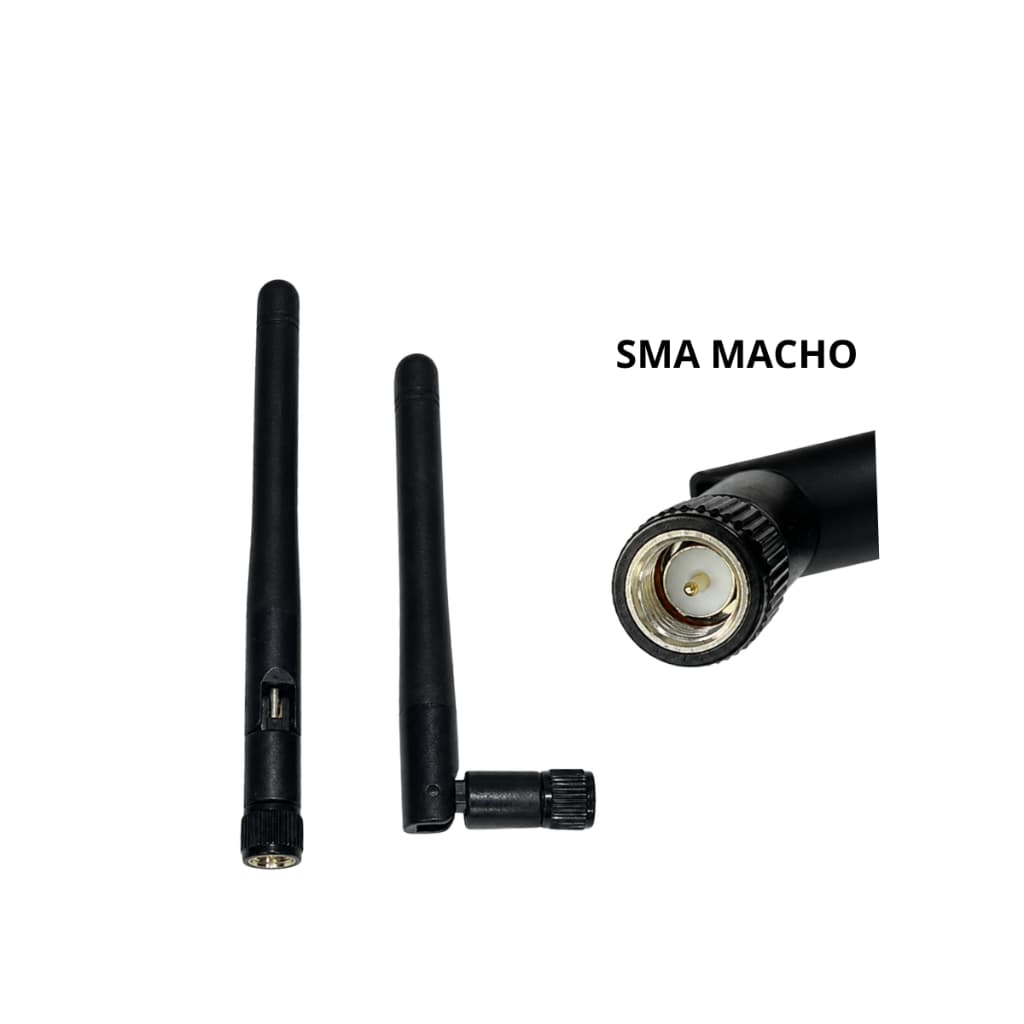 Antena WI-FI 2.4G 3DBI 11cm Conector SMA macho Para Roteador-Inversor-LOT-Modem-Projetos -Arduino-Arduino, Raspberry Pi-