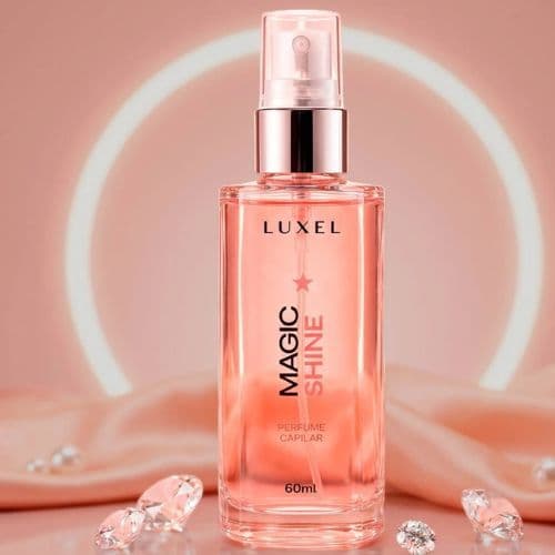 Perfume Capilar Antifrizz Brilho e Maciez Fragrância para Cabelo Luxel Magic Shine 60ml