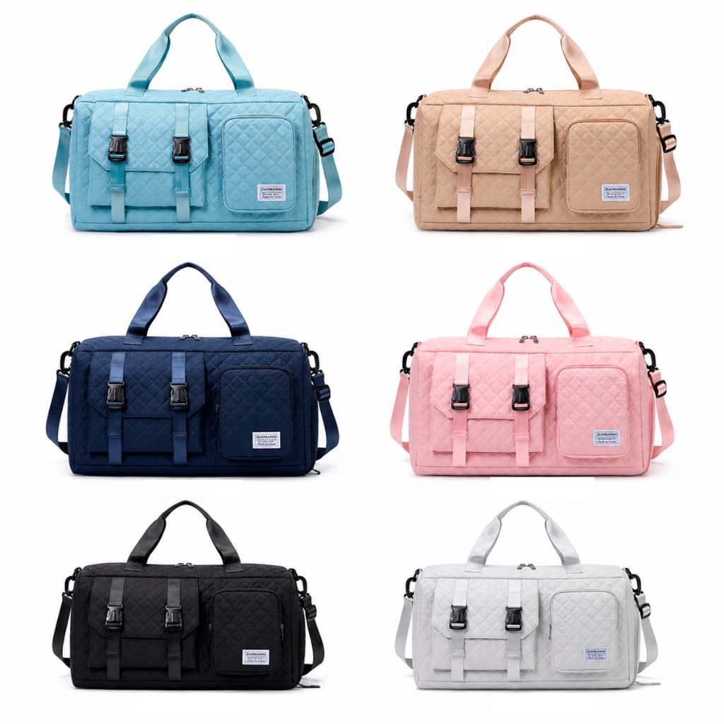 Bolsa De Viagem Sport Com Bolso Impermeável Alça Lateral Alta Capacidade