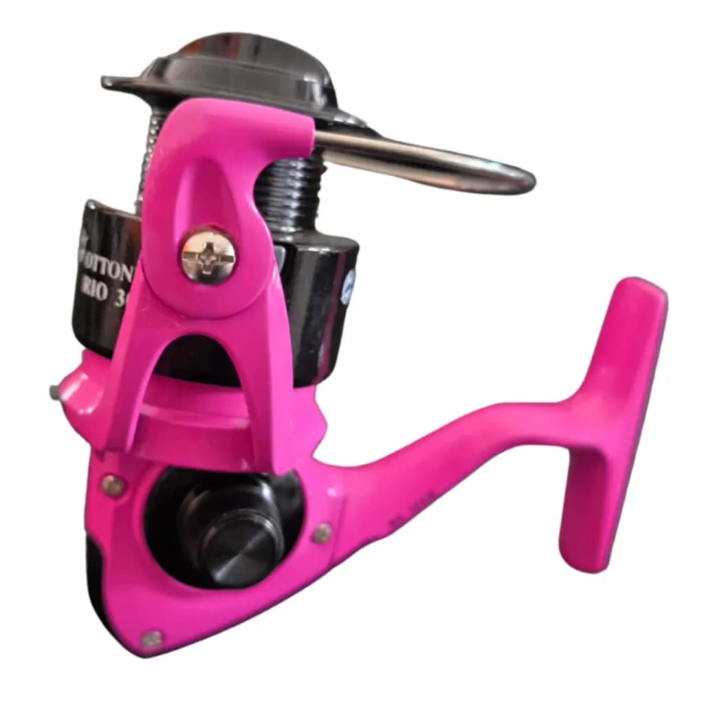 Molinete de pesca Rio 30 Ottoni Rosa