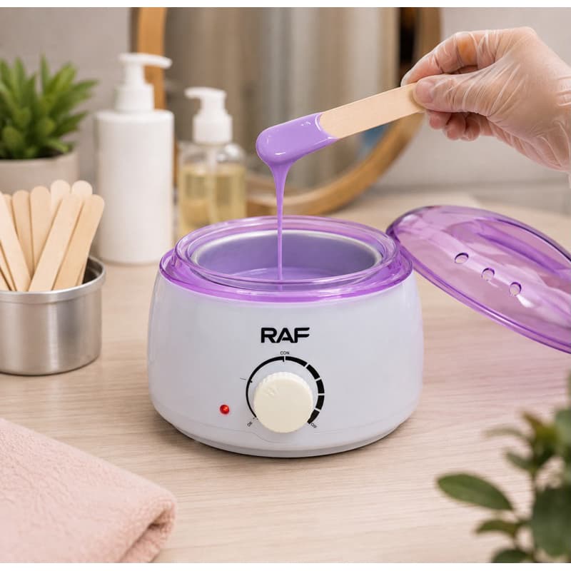 Aquecedor de Cera Elétrico RAF 65W Panela Derrete Cera Depilação Profissional Termocera Estética 220V