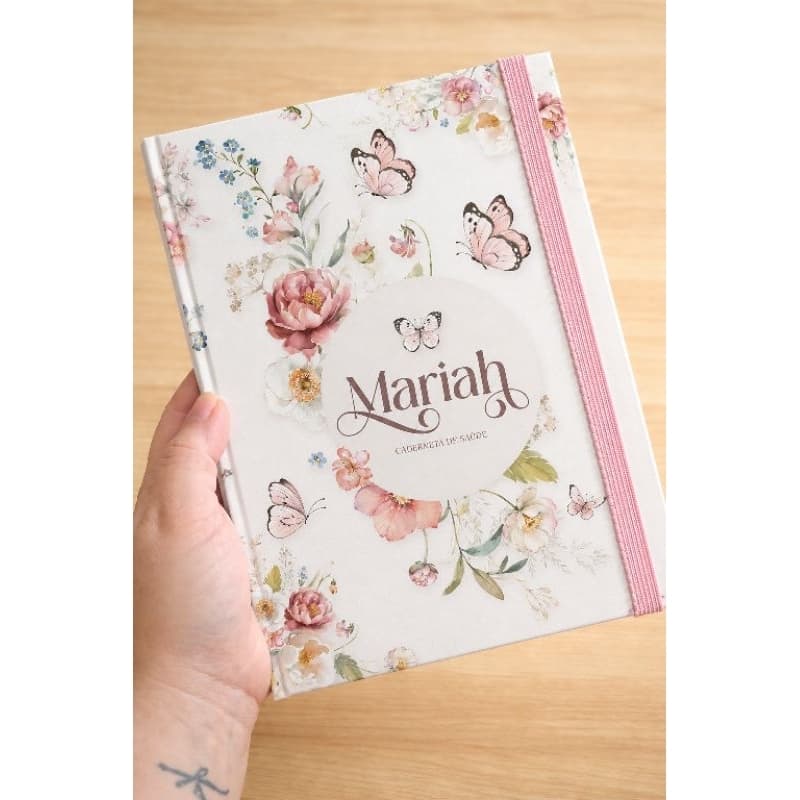 Capa de Caderneta Saúde Personalizada c/ Nome / Capa para Caderneta de Vacinação Bebê Menina e Menino / Capa Borboleta