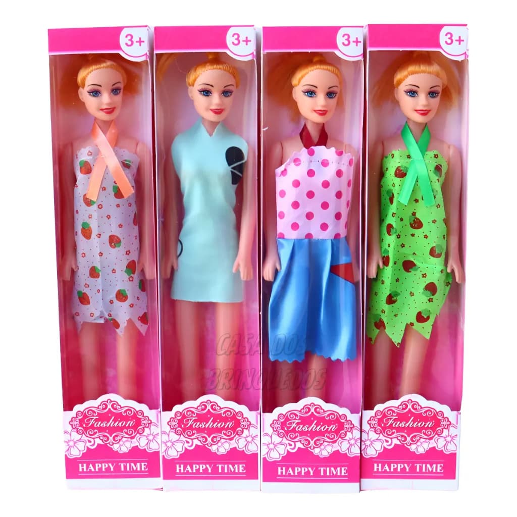 40 Boneca Plástico Magrela Fashion, Artesanato, Atacado Revenda, Dia das Crianças, Natal